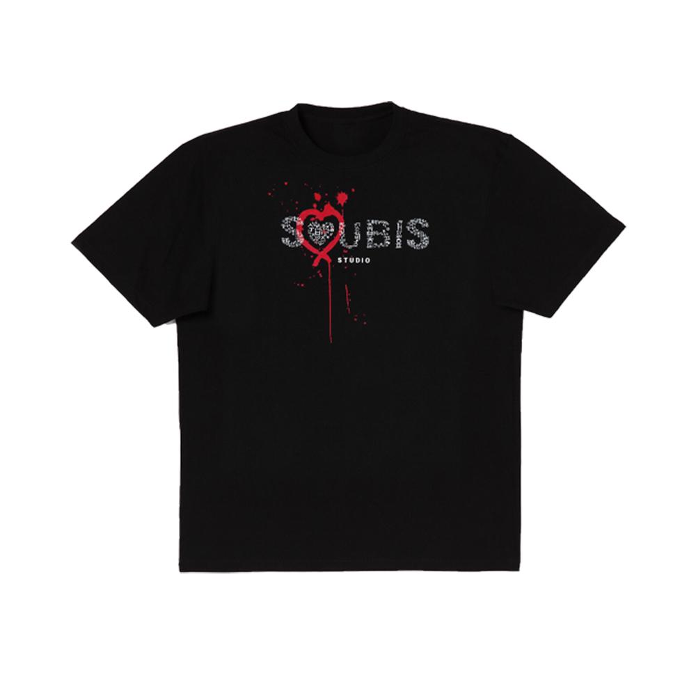 Hangeul heart graffiti T-shirts