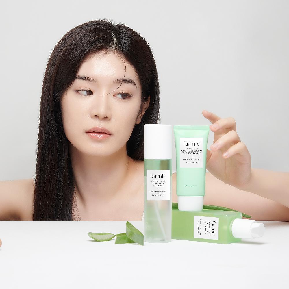 SUPERFUL VEGI  GLOW GREEN SERUM MIST