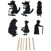 Red Hat Fairy Tale Shadow Play