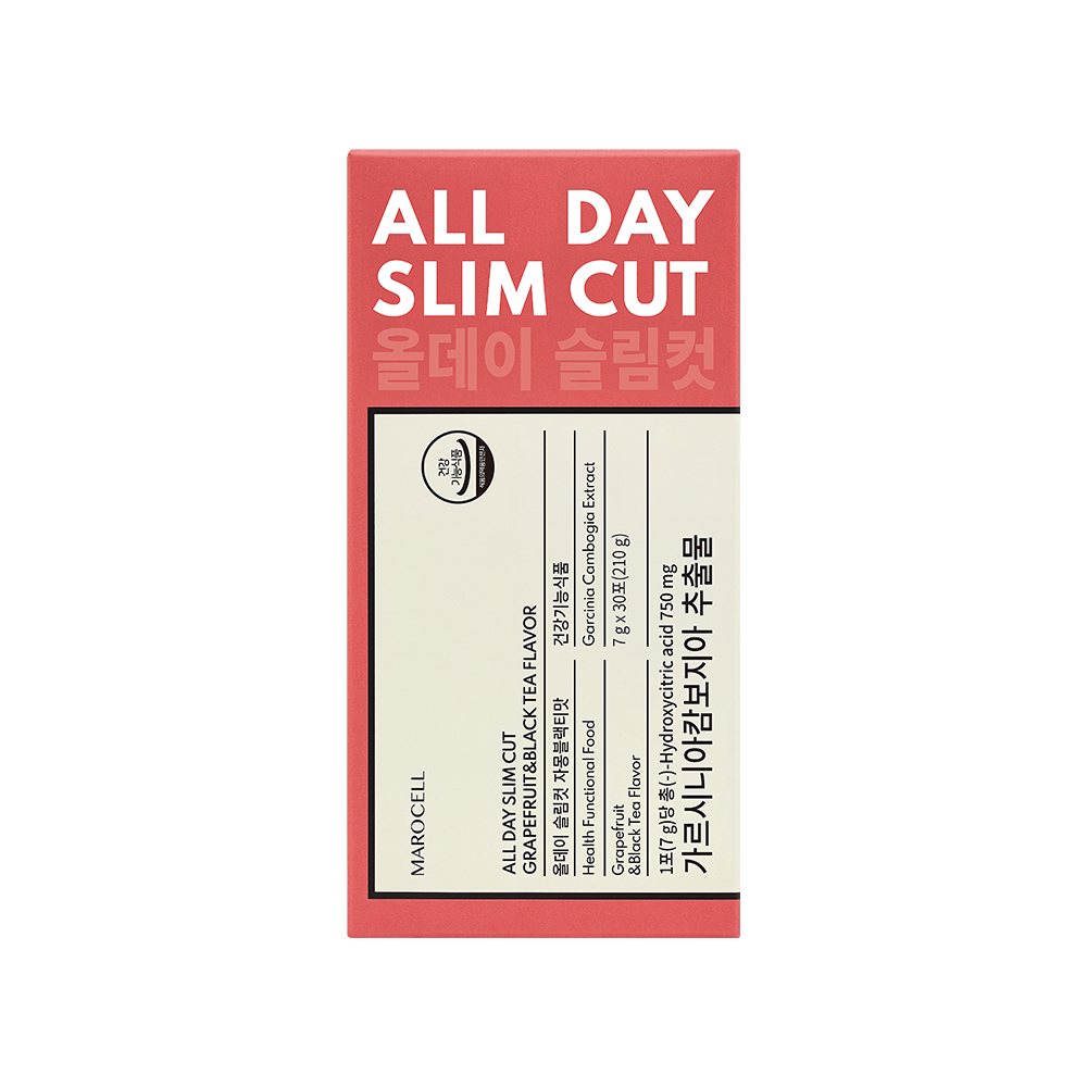 Marocell All day slim cut (cofee/ Grapefruit & Black Tea/Shine muscat), HCA, healthy diet supplement