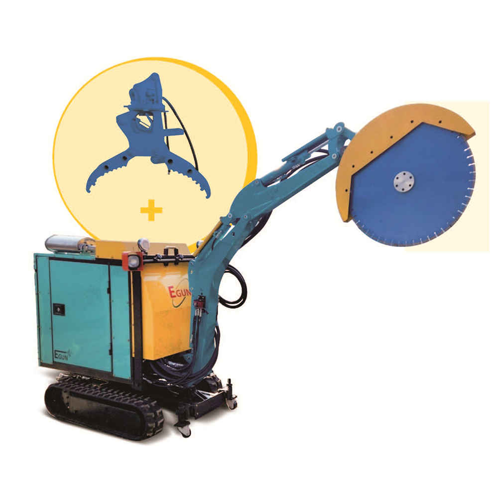 Multi-RobotSaw Equipment with wireless control capability